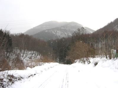 平川地区から見る水行寺山
